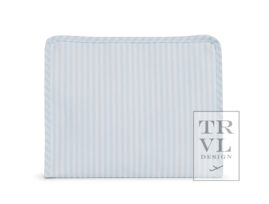 Large Pouch - Blue Pimlico Stripe