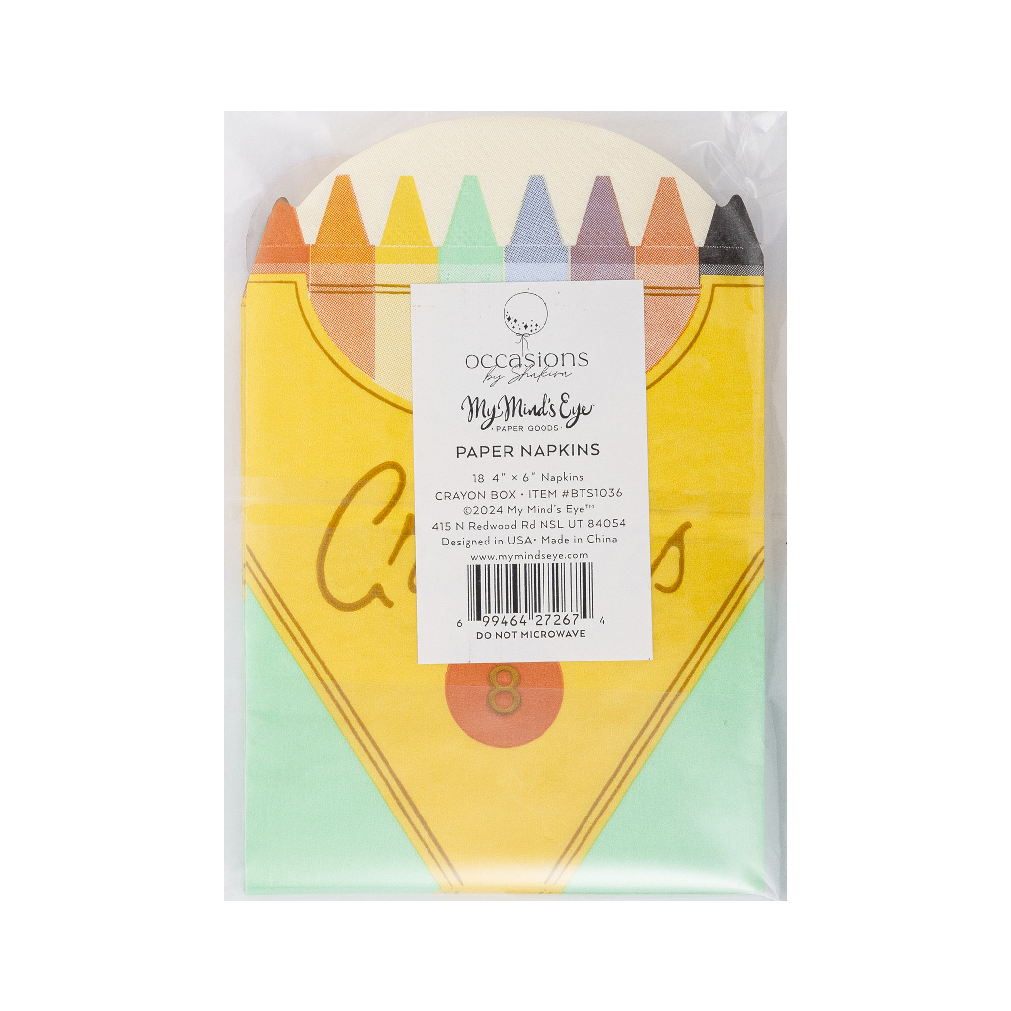 Crayon Box Napkin