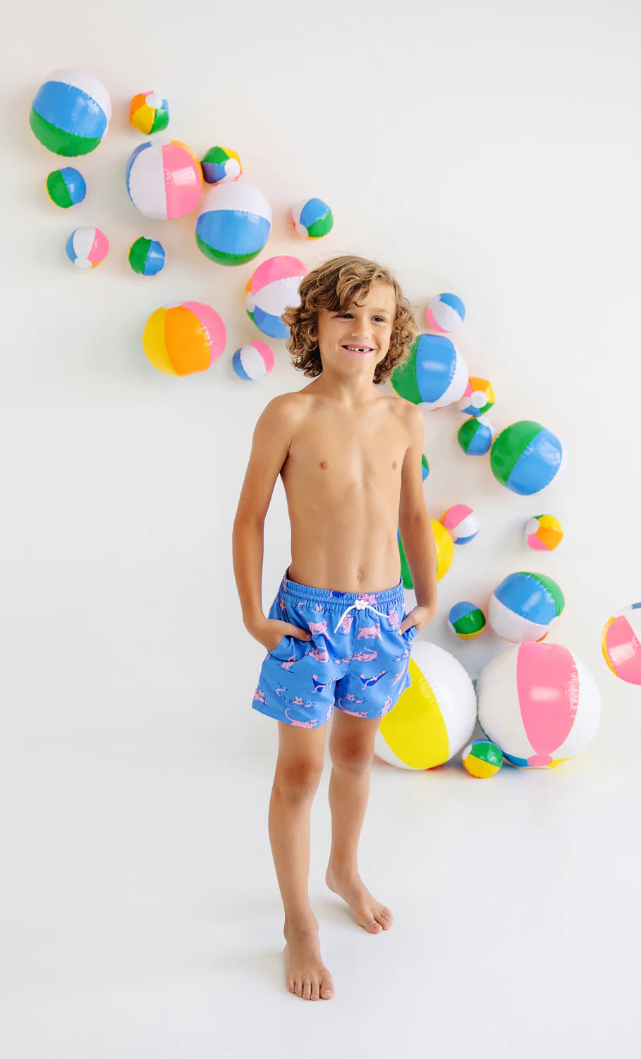 Tortola Swim Trunks - Wild One