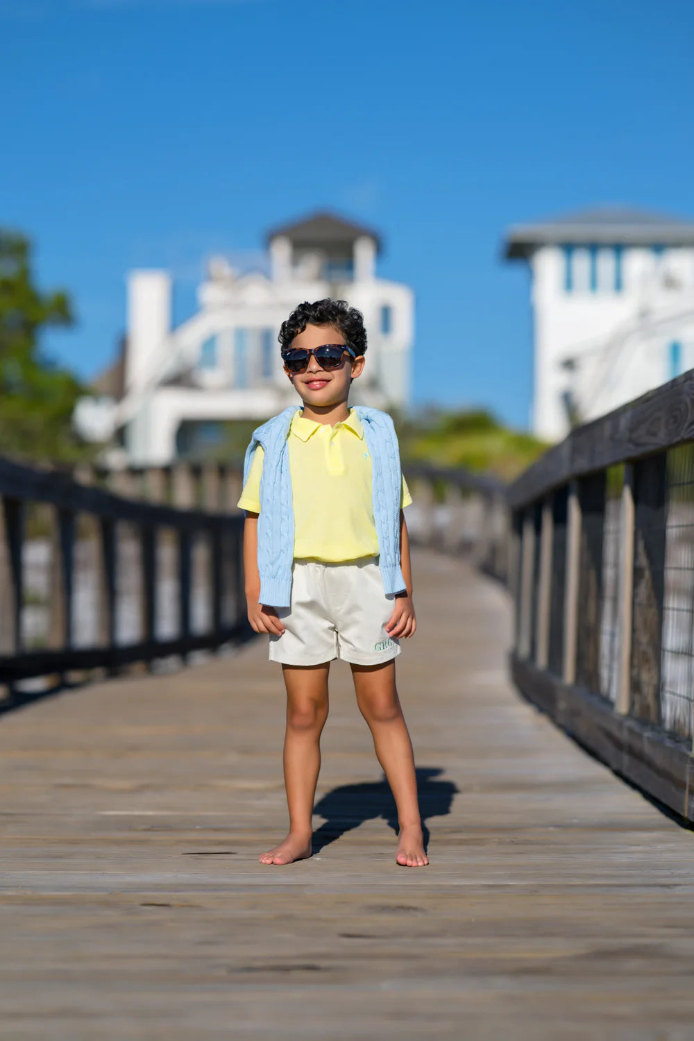 Prim and Proper Beach Polo - Lake Worth Yellow