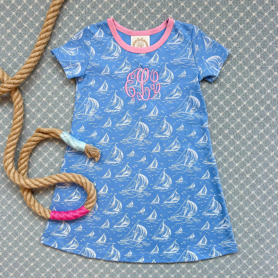 Polly Play Dress - St. Simons Sailboat
