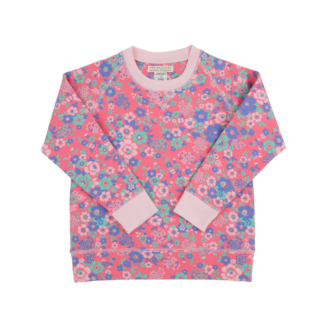 Cassidy Comfy Crewneck - Mt. Paran Mini Floral