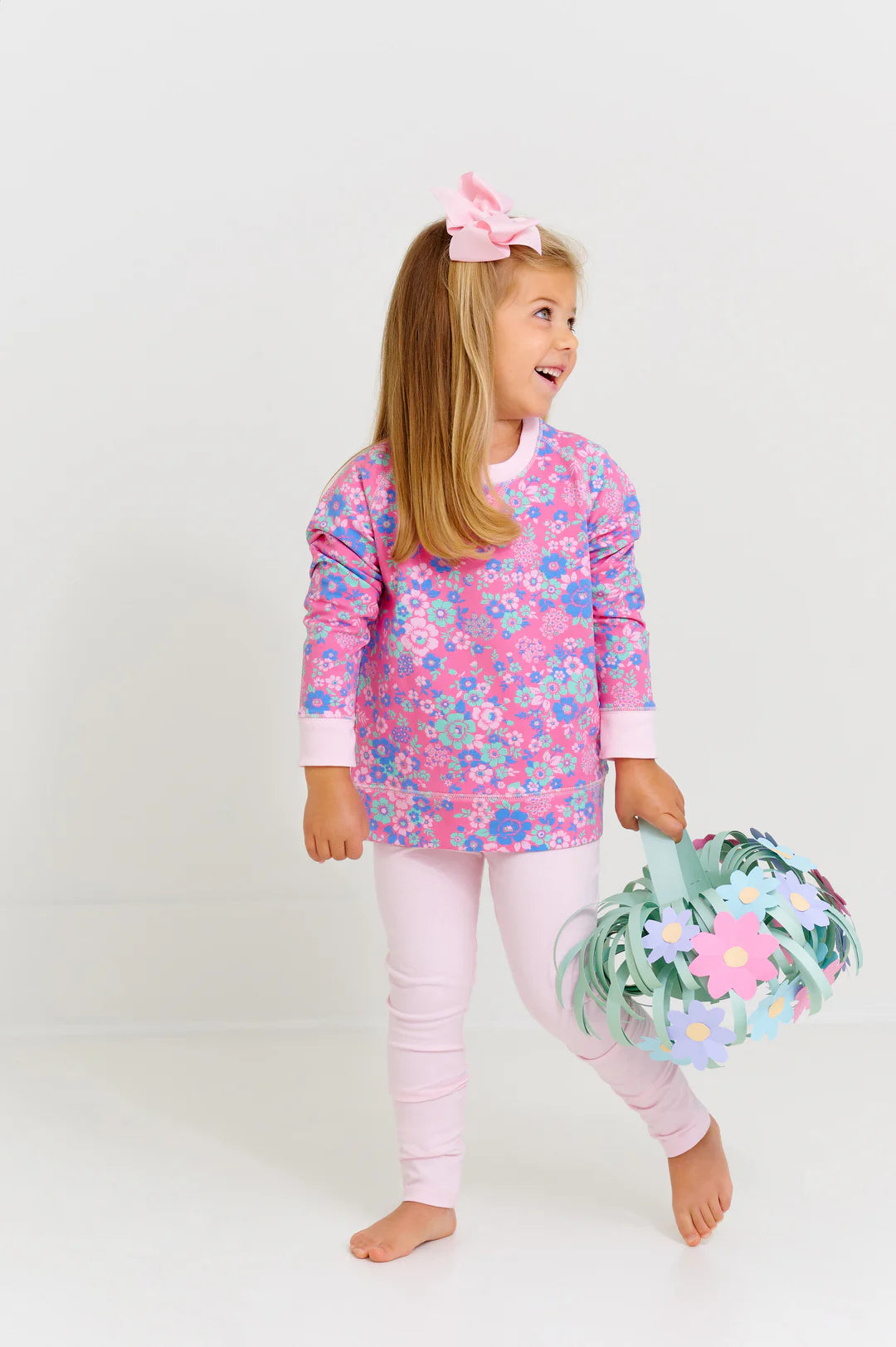 Cassidy Comfy Crewneck - Mt. Paran Mini Floral