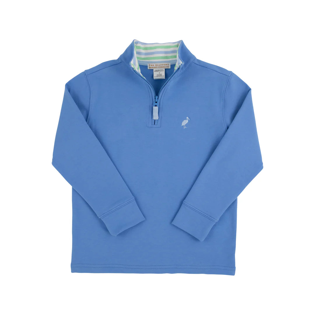 Hayword Half Zip - Sunrise Blvd Blue