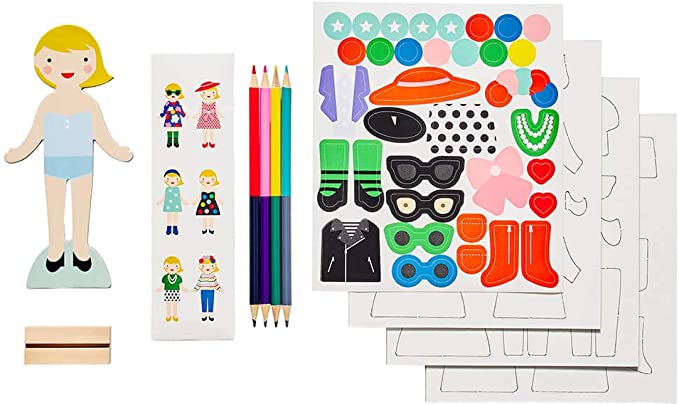 Fashion Designer Magnetic Dress Up Play Set
