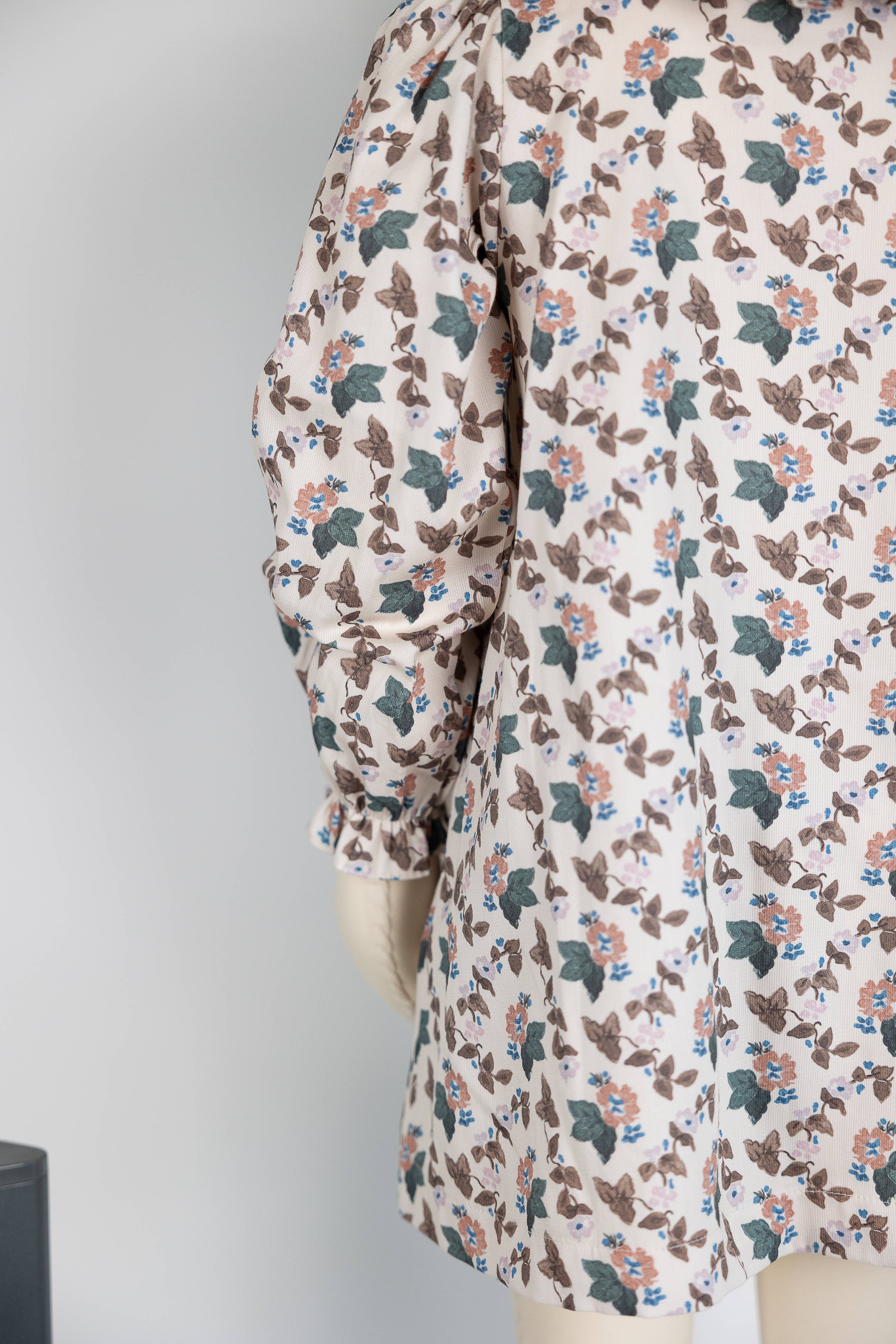 Molly Anne Dress - Woodland Floral in Cream