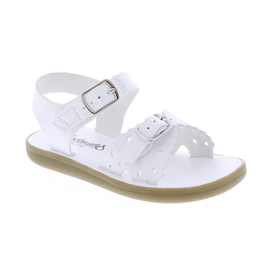 Footmates Eco-Ariel Sandal - White