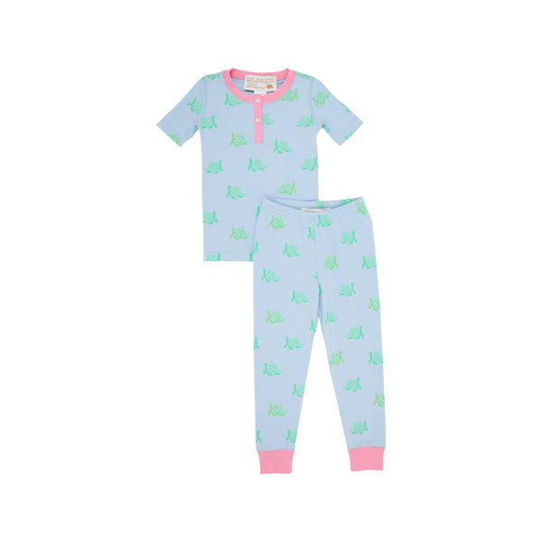 Sara Jane's Short Sleeve Set - Pearl's Turtle Parade
