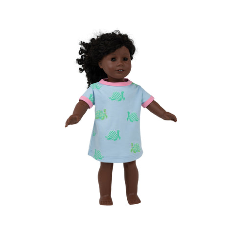 Dolly's Polly Play Dress - Pearl's Turtle Parade